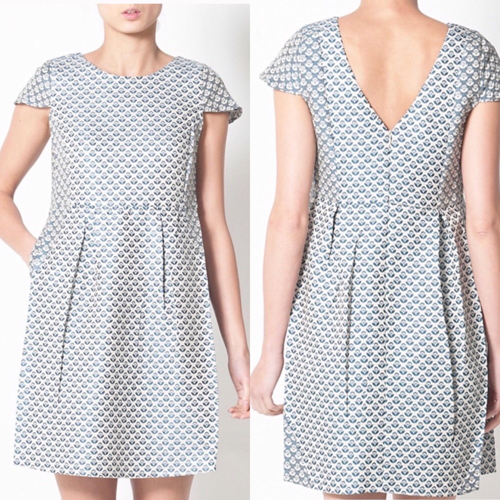 $495 Cotélac ‘Compter Fleurettes’ Designer Dress